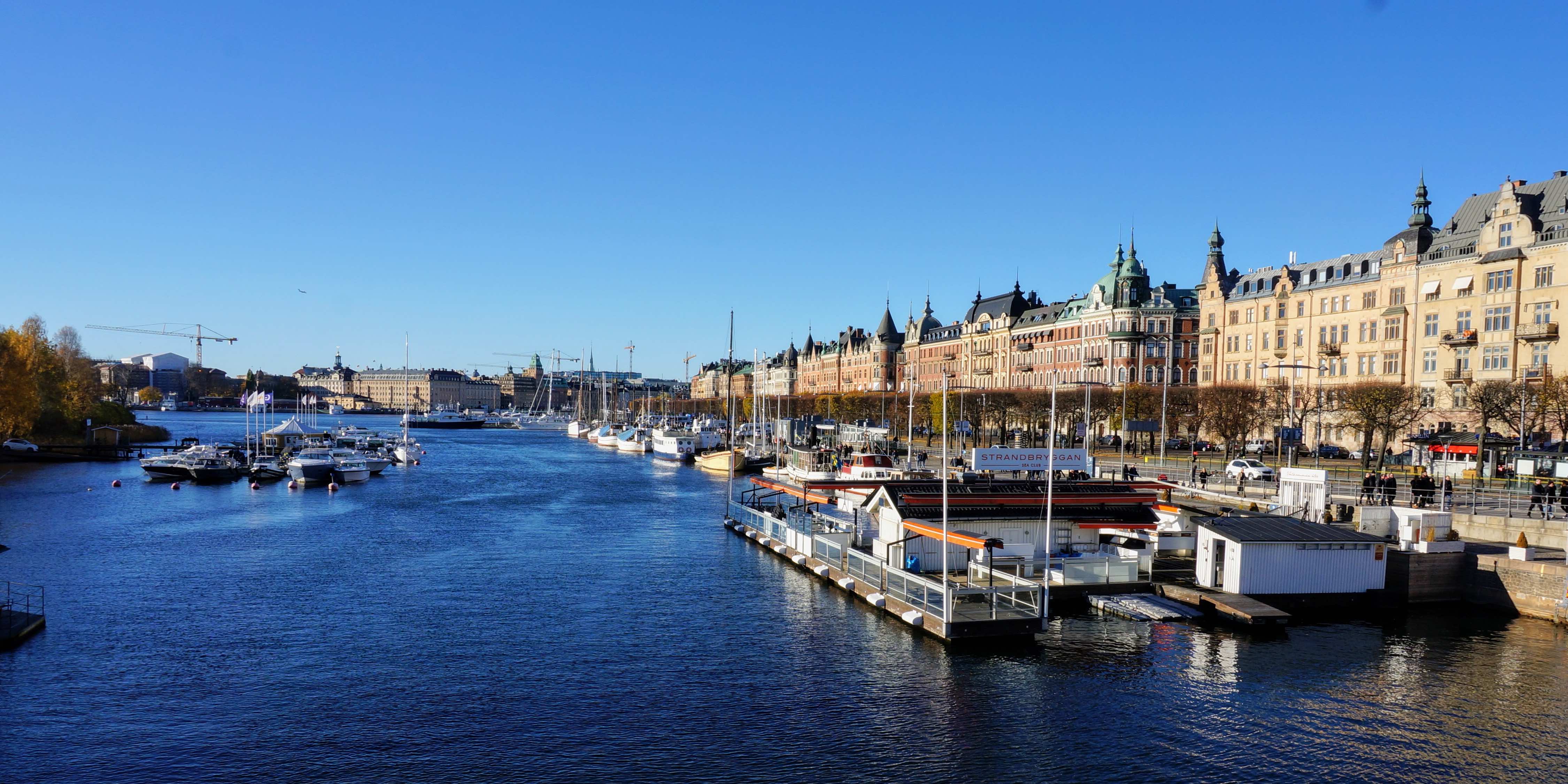 Fotografie města Stockholm